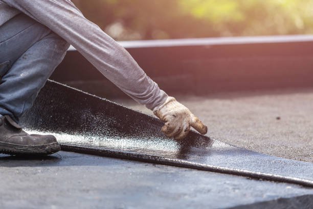 Professional Exterior Waterproofing technician working in South Charleston, OH